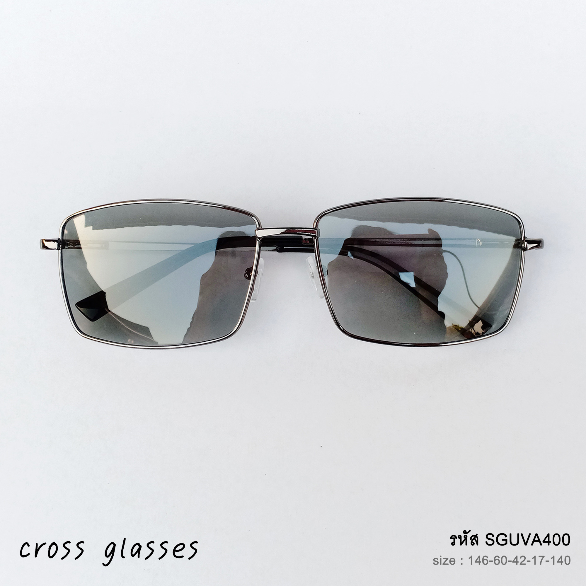 ข้อมูลเกี่ยวกับ แว่นตากันแดด เลนส์ Polarized Auto ออกแดดเปลี่ยนสี แว่นตาขับรถ รหัส SGUVA400