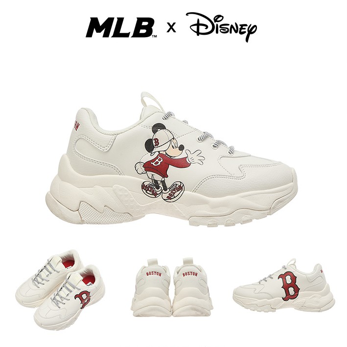 ลองดูภาพสินค้า 💥 Hot Sale💥รองเท้าผ้าใบ MLB Mickey รองเท้ากีฬา สำหรับผู้หญิง"พร้อมส่ง" Sz 37--42