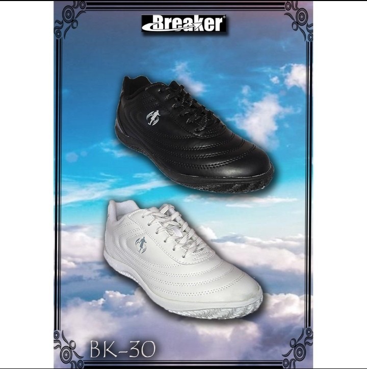 ภาพอธิบายเพิ่มเติมของ รองเท้าผ้าใบนักเรียนฟุตซอล Breaker รุ่น BK-30