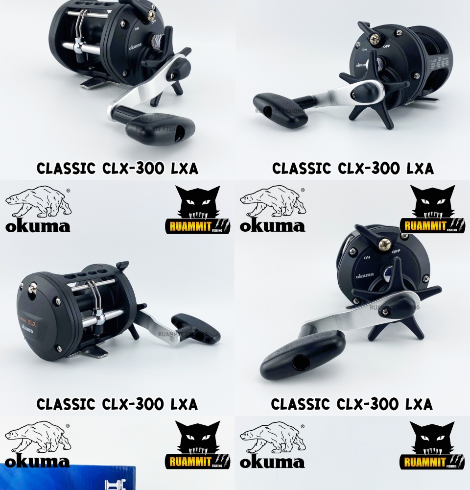 Okuma Classic CL300 fishing reel how to take apart and service 