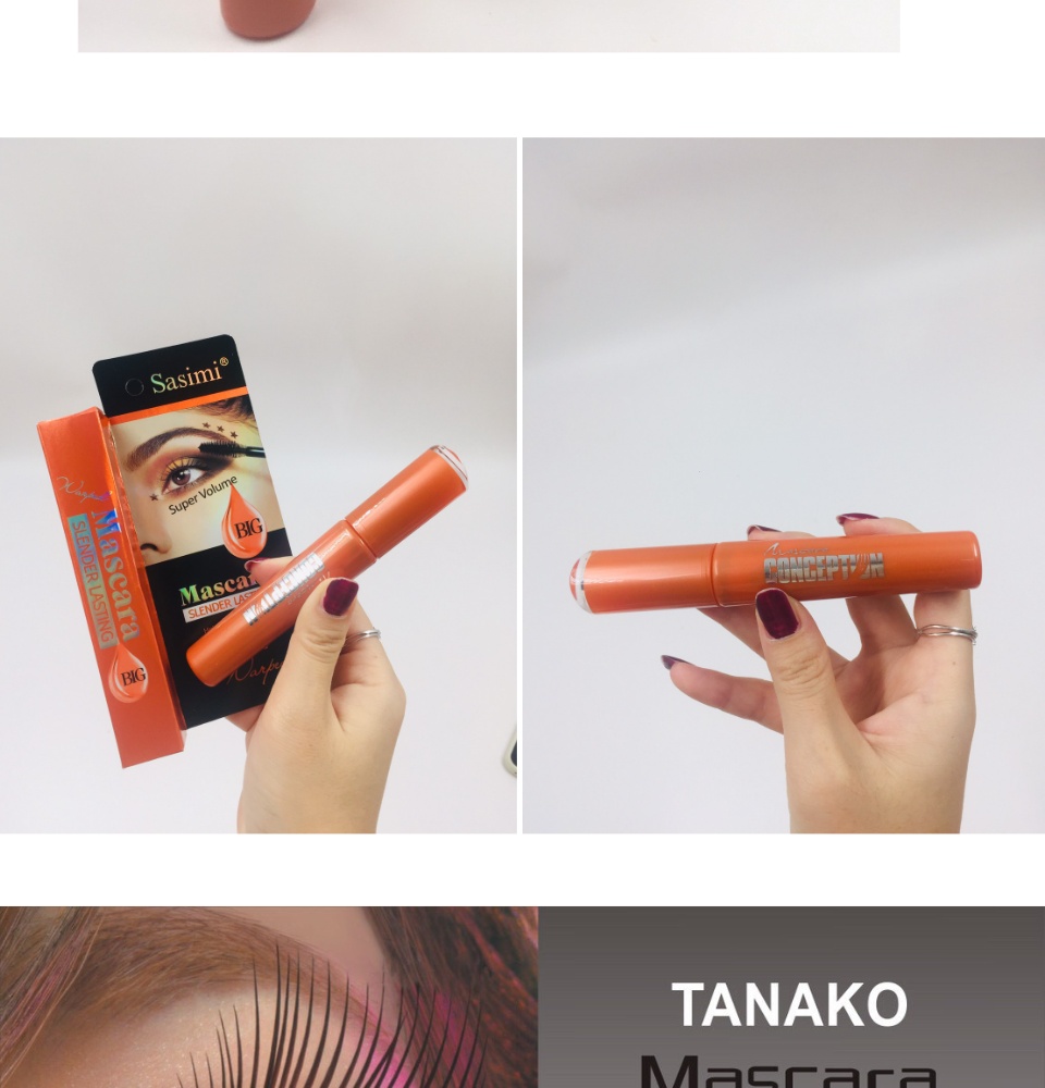 เกี่ยวกับสินค้า H6018  🖤 มาสคาร่า TANAKO มาสคาร่าตาโต ขนตาเด้ง ไม่แพนด้าระหว่างวัน ทาแล้้วทำให้ขนตา งอน เด้งนาน