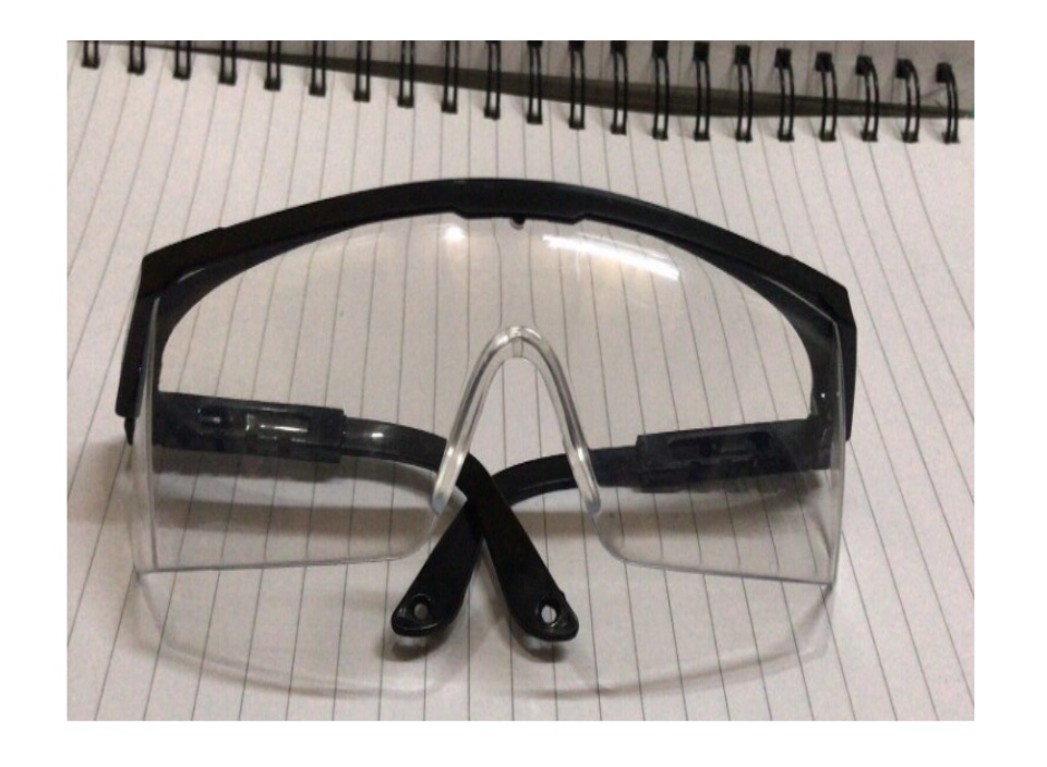 ภาพประกอบคำอธิบาย Daisy&coco แว่นตาเซฟตี้ แว่น ป้องกันละอองฝอย ไอ จาม ปกปิดดวงตาดีมาก ป้องกันการขยี้ตา ละอองฝุ่นน้ำลาย ใส่กระชับรับใบหน้า