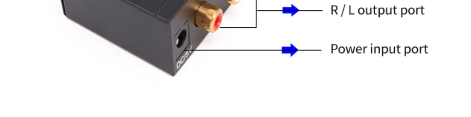 ข้อมูลเพิ่มเติมของ ตัวแปลงสัญญาณ Optical /Coaxial เป็น RCA Digital Optical Coaxial Toslink Digital to Analog Audio ดิจิตอลตัวแปลงเสียงอะแดปเตอร์ RCA ที่แปลงสัญญาณสาย ตัวแปลงสัญญาณเป็นแอนะล็อกตัวแปลงสัญญาณเสียง RCA ดิจิตอลเป็นแอนะล็อกตัวแปลงสัญญาณเสียง B44
