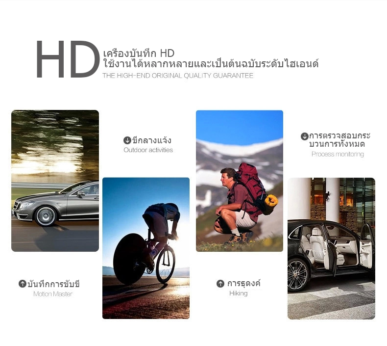 คำอธิบายเพิ่มเติมเกี่ยวกับ 【เมนูภาษาไทย】Full HD CAR DVR กล้องติดรถยนต์ มินิ กล้องหน้า การตรวจสอบที่จอดรถ กล้องติดหน้ารถยนต์ mini driving recorder กล้องติดรถยนต์