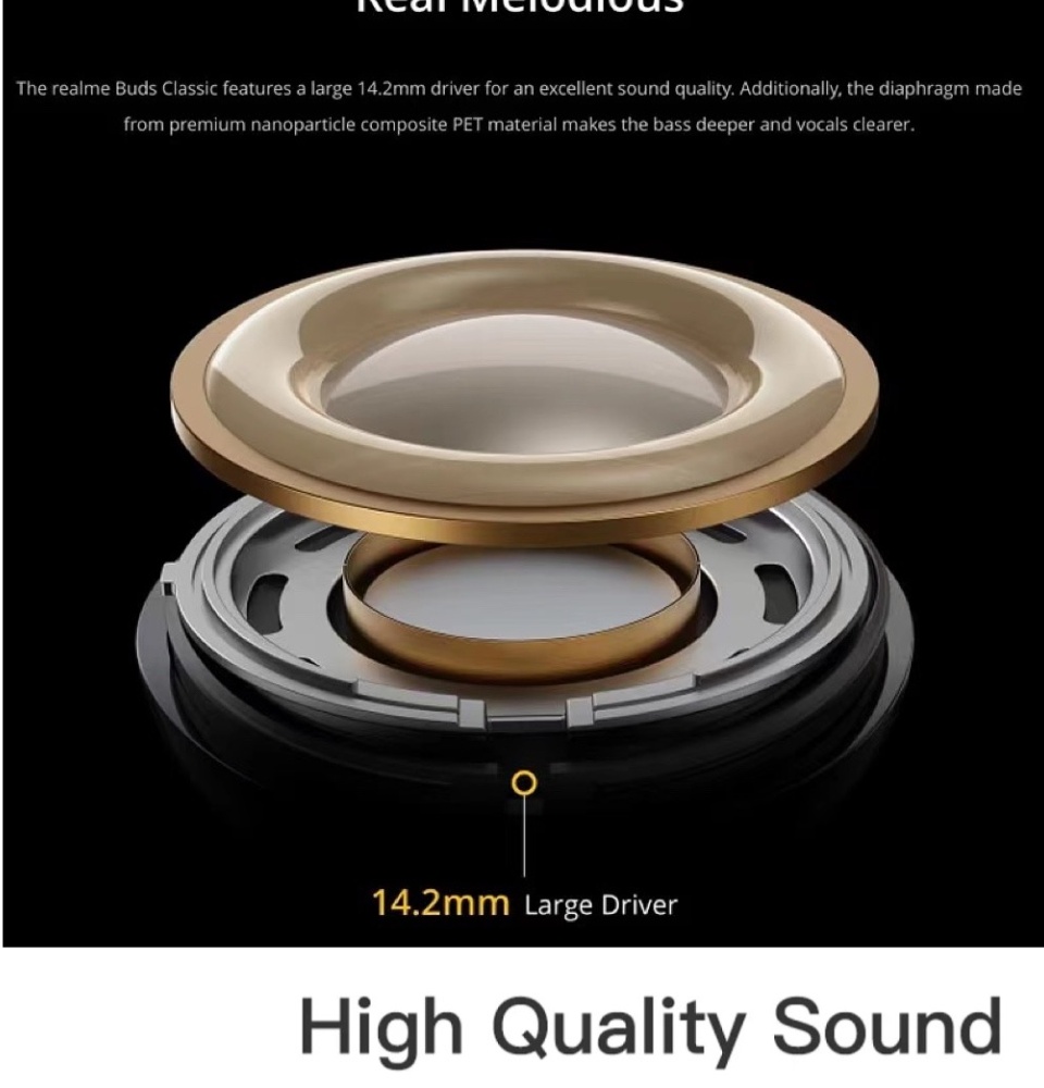 มุมมองเพิ่มเติมของสินค้า หูฟังเรียวมี Realme R700 In-ear Earphone ของแท้ เสียงดี ช่องเสียบแบบ 3.5 mm Jack ใหม่ล่าสุดจากเรียวมี รับประกัน1ปี BY BOSSSTORE