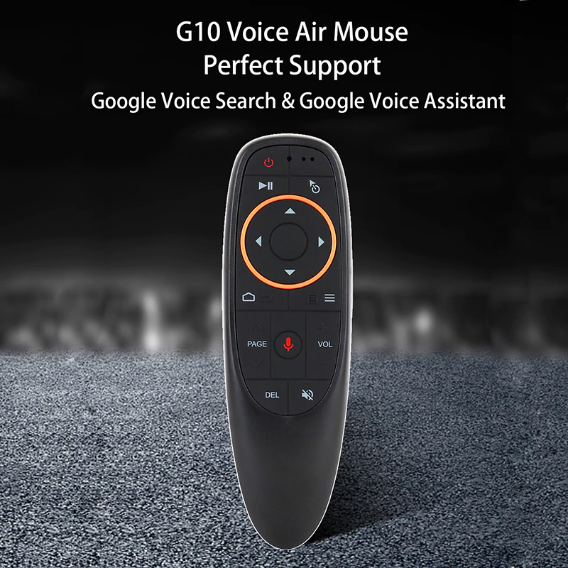 New G10S 2.4GHz Wireless Air Mouse Remote USB Receiver Gyroscope Voice Control