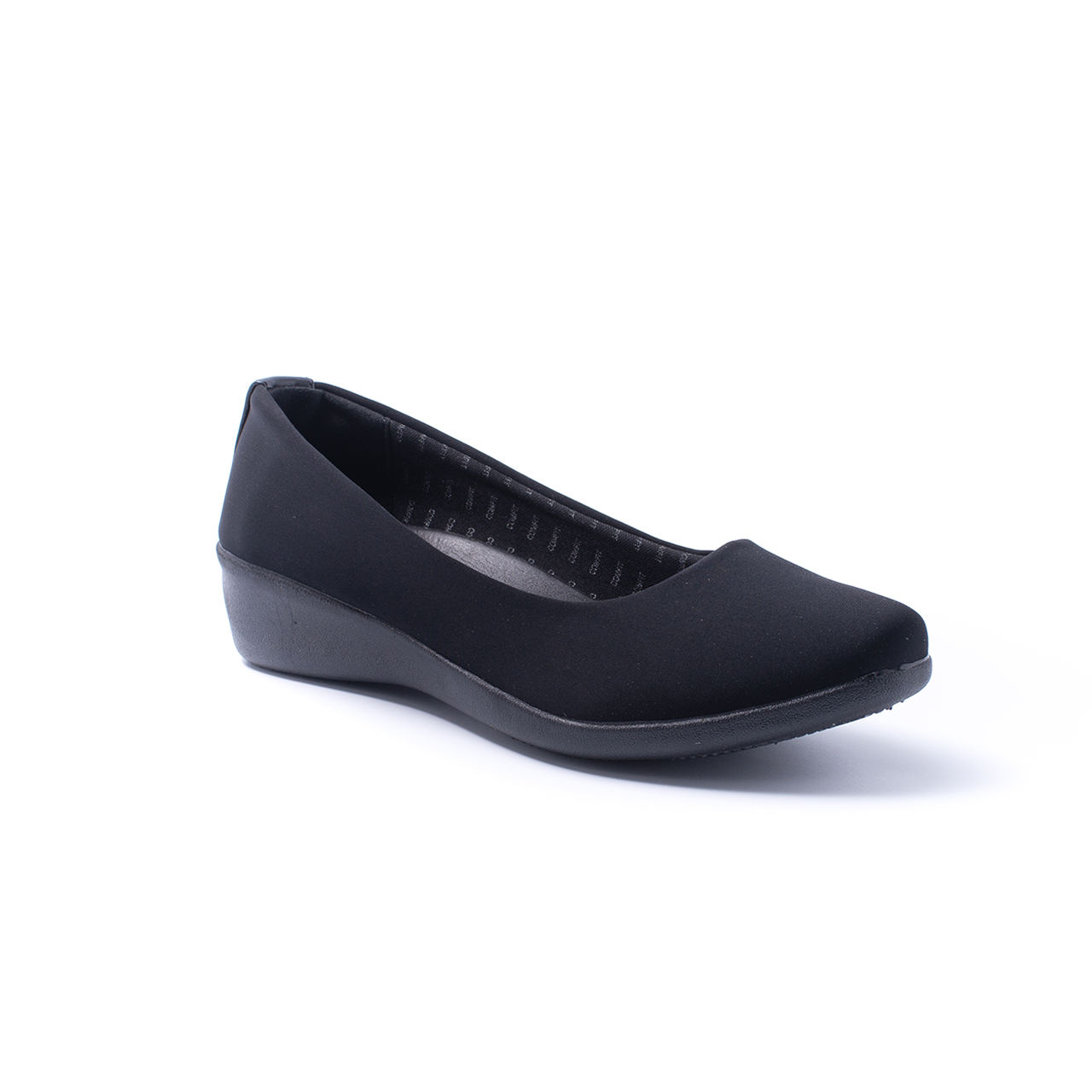 ภาพประกอบของ *Best Seller* Bata Comfit บาจา คอมฟิต รองเท้าเพื่อสุขภาพ รองเท้าคัทชู พื้นนิ่ม น้ำหนักเบา สูง 1 นิ้ว สำหรับผู้หญิง รุ่น Fanny สีดำ 6516571