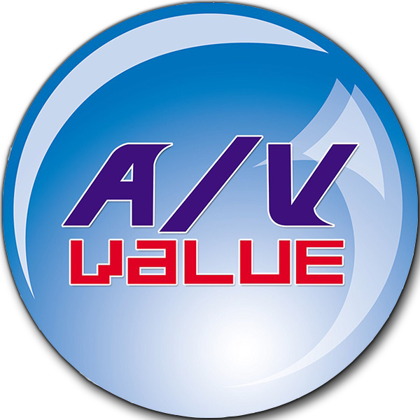 AV Value store logo