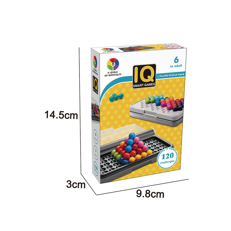 ข้อมูลประกอบของ ตัวต่อเสริมไอคิว IQ PUZZLER PRO 2D & 3D (มีให้เลือกหลายแบบ) #คละสี #พร้อมส่ง ในไทย #ของเล่น