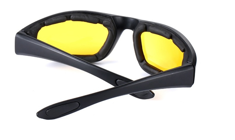 รูปภาพรายละเอียดของ แว่นกันลม แว่นกันฝุ่น แว่นขี่มอไซด์ แว่นตาปั่นจักรยาน
