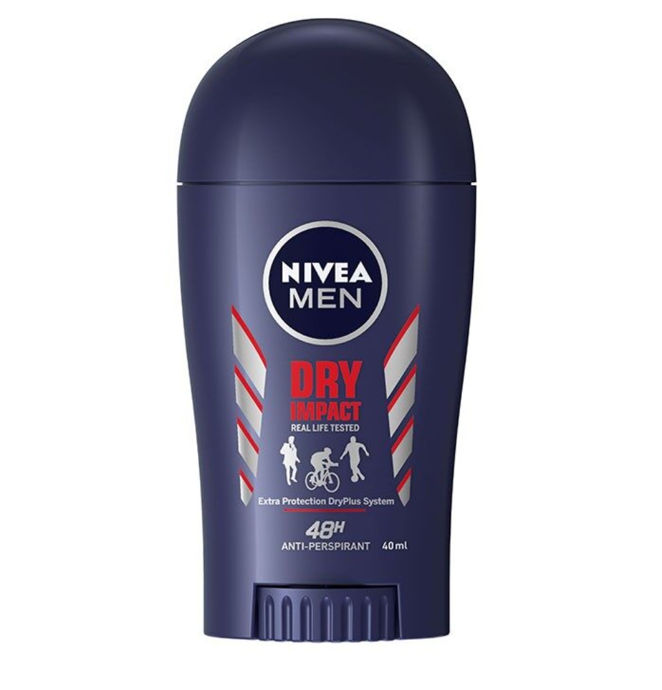 ภาพประกอบของ Nivea Men นีเวีย เมน ดราย อิมแพ็ค สติ๊ก สติ๊ก ลดเหงื่อ และ ระงับกลิ่นกาย 40 มล. [M2805]