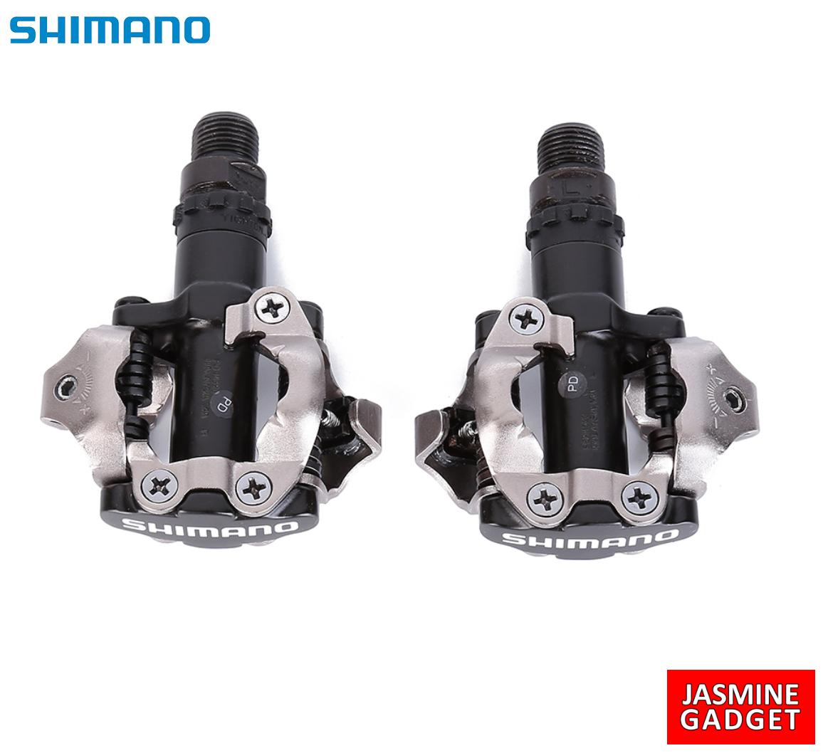 Shimano M520 Clipless MTB Silver color Pedals