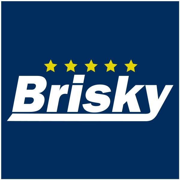 Brisky store logo