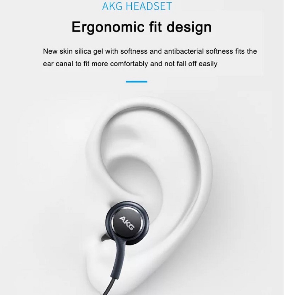 มุมมองเพิ่มเติมของสินค้า หูฟังสำหรับ Samsung AKG Note 10 หูฟังแท้ หูฟังแบบเสียบหู In-Ear Headphone ช่องเสียบแบบType-C รับประกัน1ปี BY THEAODIGITAL
