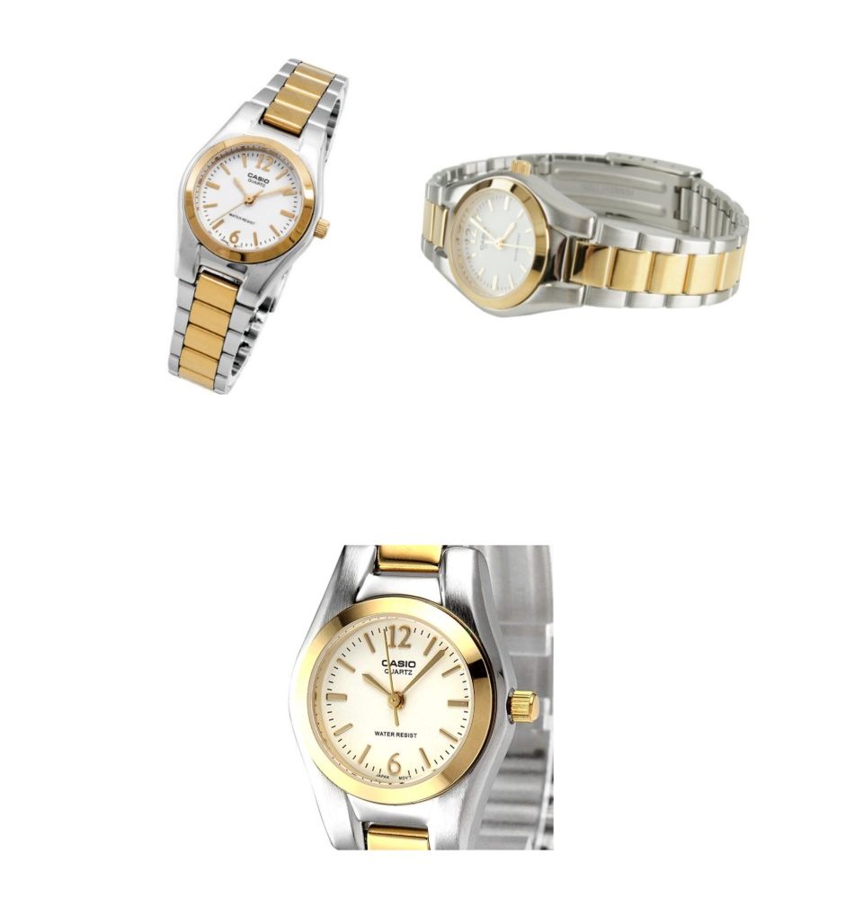 ภาพประกอบของ Casio นาฬิกาข้อมือผู้หญิง สองกษัตริย์ สายสแตนเลส รุ่น LTP-1253SG ของแท้ประกันศูนย์ CMG