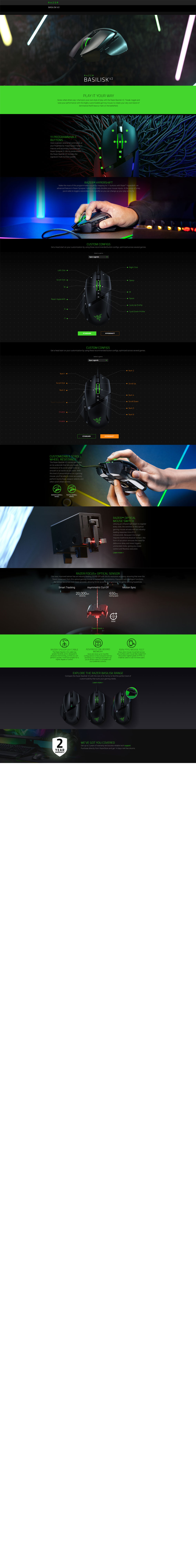 razer synapse left click greyed out