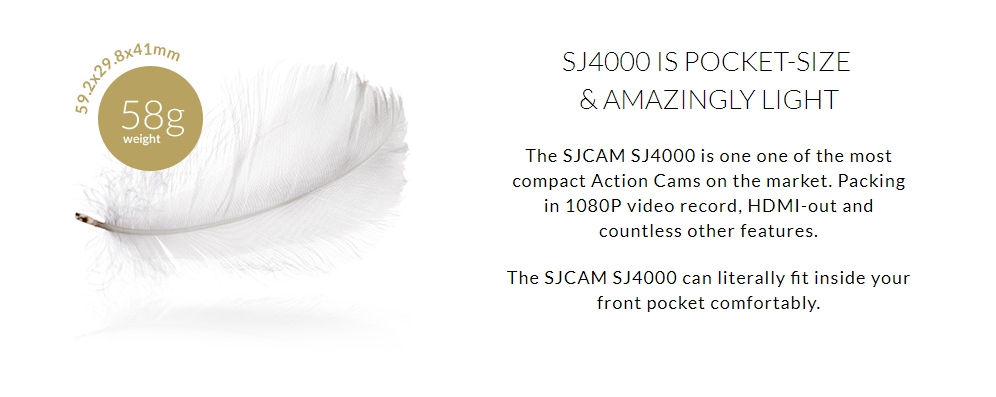 เกี่ยวกับ SJCAM SJ4000 WiFi 2.0นิ้ว (Black) กล้อง action camera กล้องแอคชั่นแคม กล้องแอคชั่น action cam กล้องแอคชั่น camera