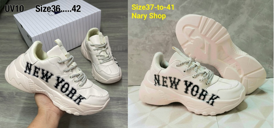 คำอธิบายเพิ่มเติมเกี่ยวกับ 🥰Hot Sale🥰รองเท้า New York รองเท้ากีฬา รองเท้าผ้าใบ สำหรับผู้หญิง Sz 36--42 [พร้อมส่ง ]