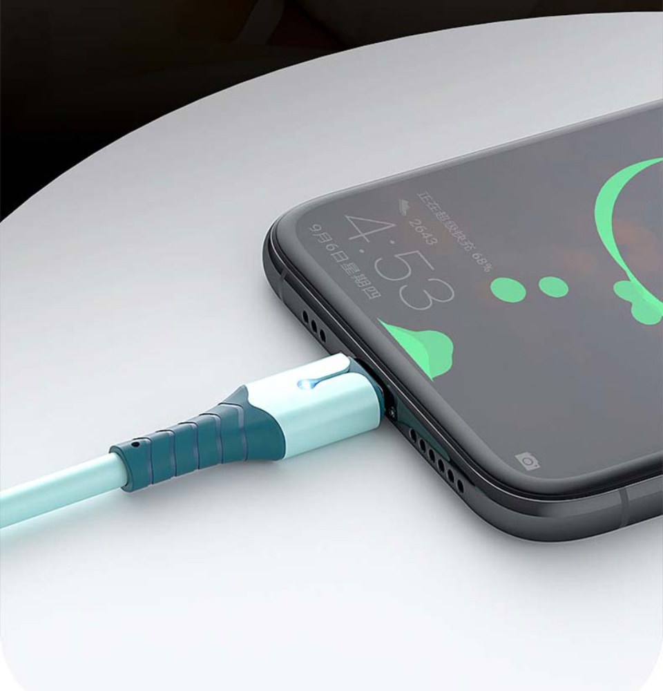 เกี่ยวกับ 5A Liquid USB ประเภท C สาย Micro USB Fast Charging ซิลิโคน USB-C ชาร์จข้อมูลสายไฟ LED Light สำหรับ H Samsung oneplus Android iphone XIAOMI OPPO VIVO 1เมตร/2เมตร