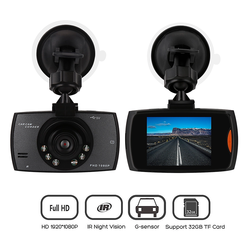 1080P 1.5/" HD LCD Car Dash Camera Video DVR Cam Recorder Night Vision G-sensor Y