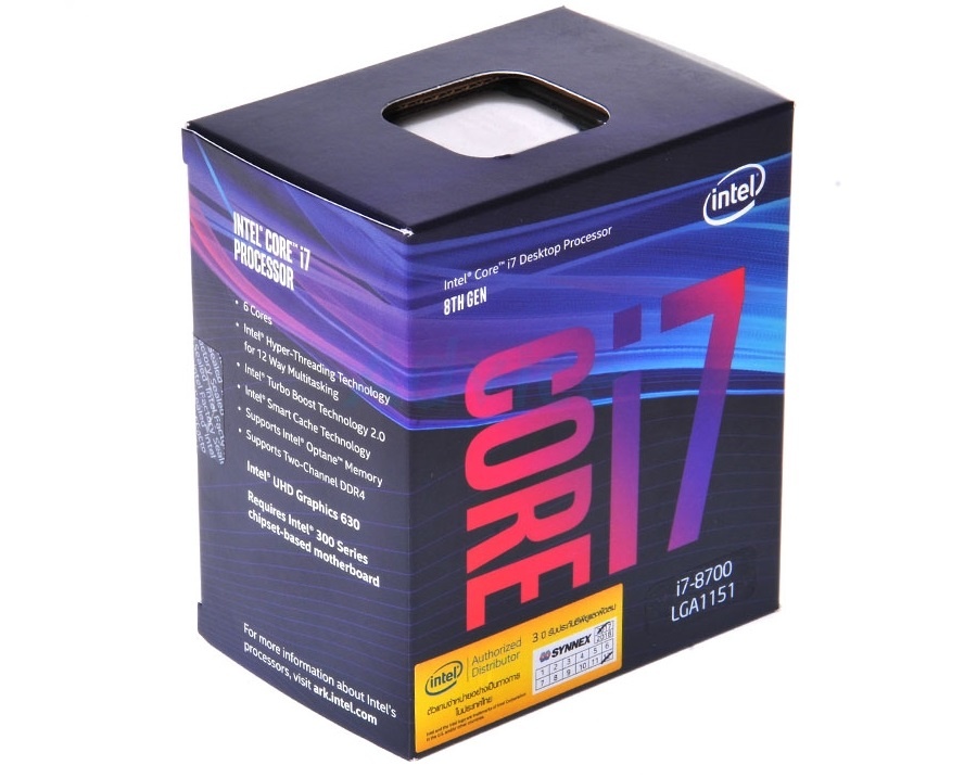 ข้อมูลประกอบของ GAMING CASE - lnte l7-8700 RAM 16GB GTX-1650 SSD (GEN8)(ของใหม่)