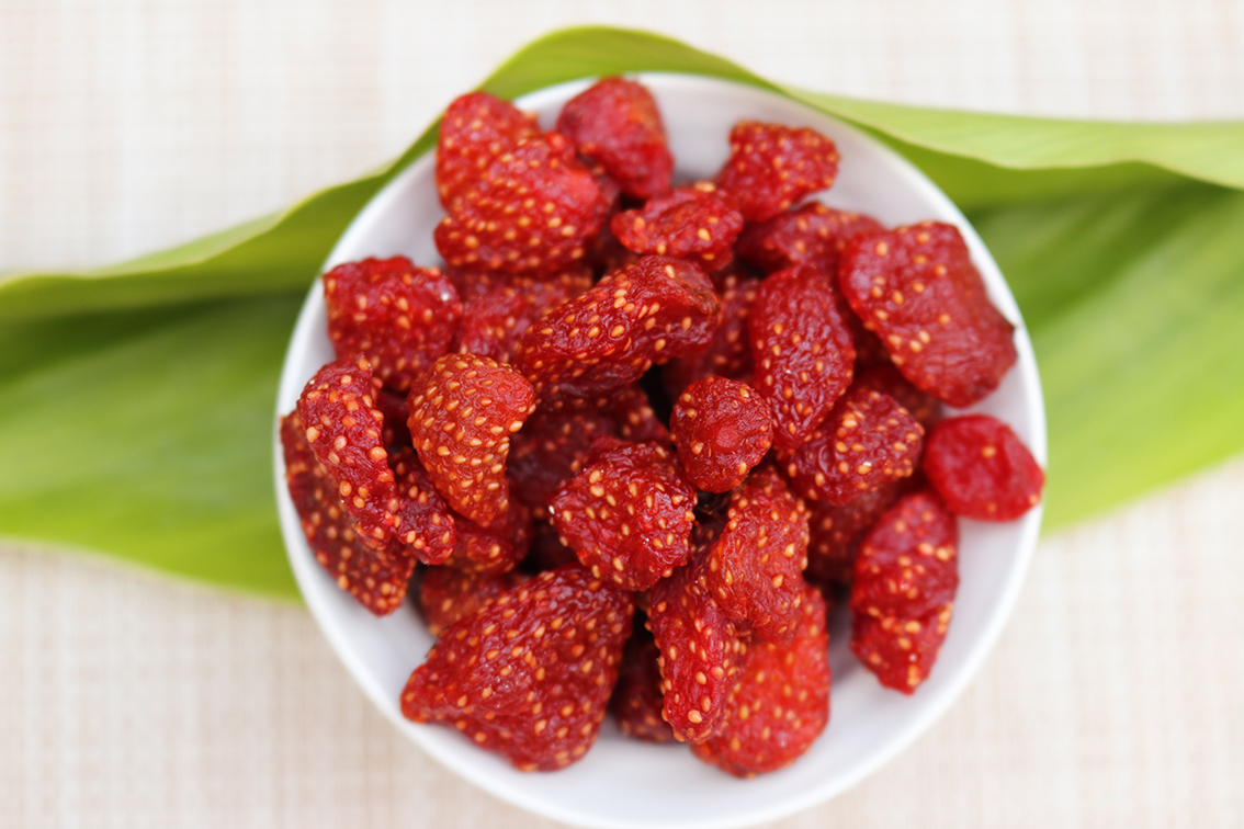 ภาพประกอบของ สตอเบอรี่อบแห้ง สตรอเบอร์รี่อบแห้ง สตรอเบอรี่ 1 Kg  #ผลไม้อบแห้ง #dehydrated strawberry