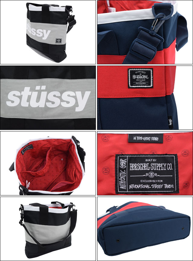 stussy x herschel sling bag