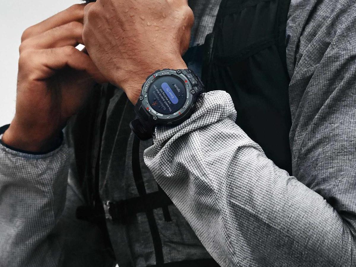 มุมมองเพิ่มเติมของสินค้า Amazfit T-Rex Pro มี GPS แบตอึด 18 วัน กันน้ำ 100 เมตร ประกัน 1 ปี สมาร์ทวอทช์ นาฬิกาอัจฉริยะ