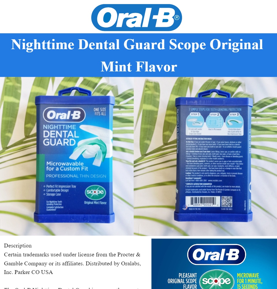 OralB Dental Guard Fir Takes Minutes To Make A Custom, 42 OFF