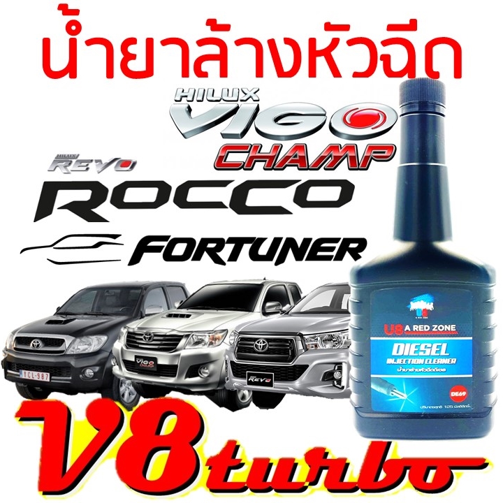 รูปภาพรายละเอียดของ น้ำยาล้างหัวฉีดดีเซลศูตรใช้กับไบโอดีเซล โตโยต้า วีโก้ แชมป์ รีโว่ ร็อคโค่ หัวเชื้อน้ำยาหัวฉีด OEMศูนย์ Toyota vigo champ revo rocco 1 ขวด 125มล