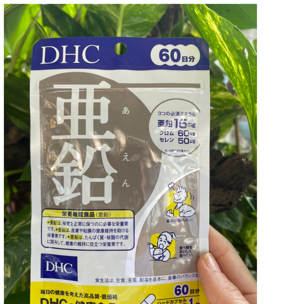 คำอธิบายเพิ่มเติมเกี่ยวกับ พร้อมส่ง/ของแท้ 🇯🇵 DHC ZINC สังกะสี 60วัน(60เม็ด) หมดอายุ 03/24 ญี่ปุ่นแท้ 100%