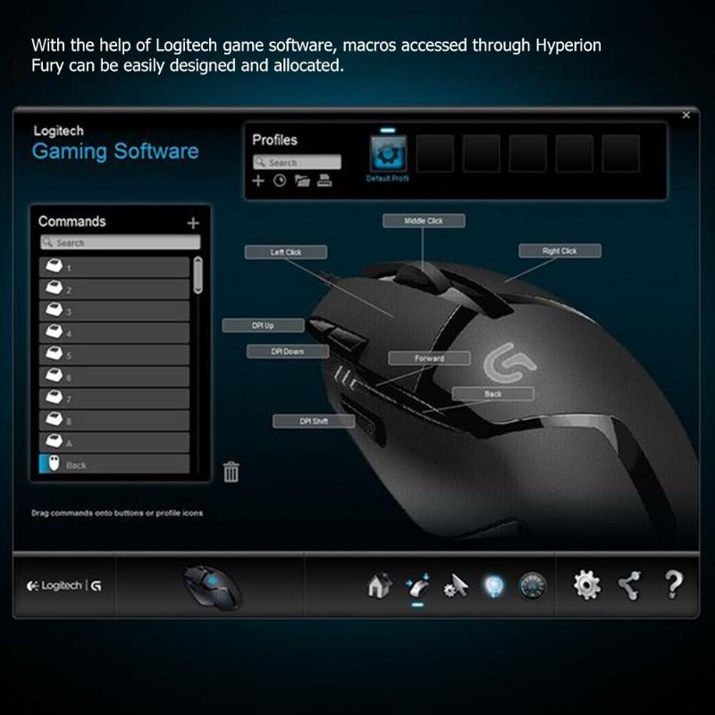 Logitech G402 Hyperion Fury Gaming Mouse Suzukiescudosale Co Ke
