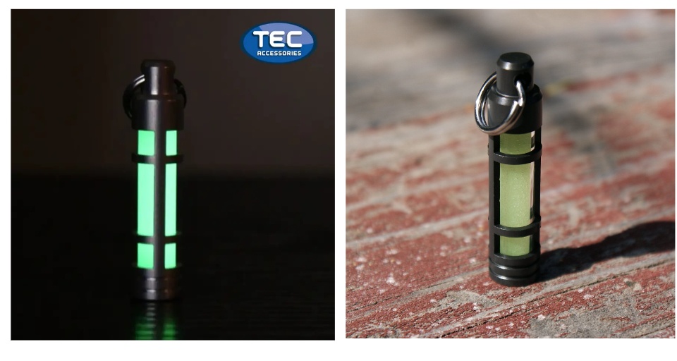 TEC-A3 Aluminum Embrite Glow Fob