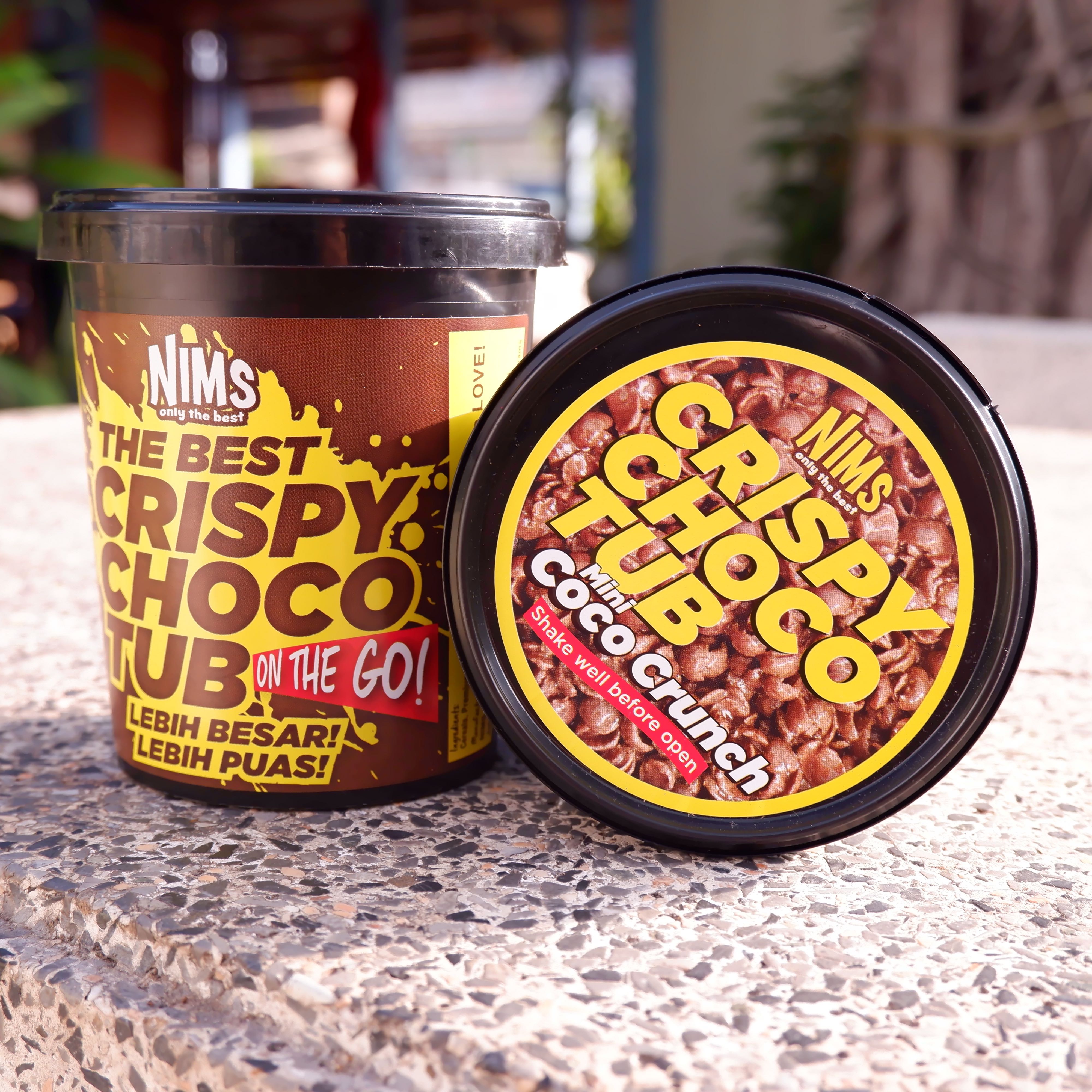 รายละเอียดเพิ่มเติมเกี่ยวกับ NIMS Crispy Choco Tubs โกโก้ครันซ์ราดช็อกโกแลต (Coco Crunch)