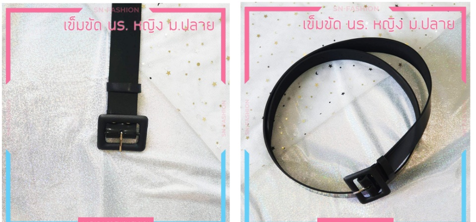 ลองดูภาพสินค้า Thai st belt - Girl, Female - Senior High School - Thai st rm
