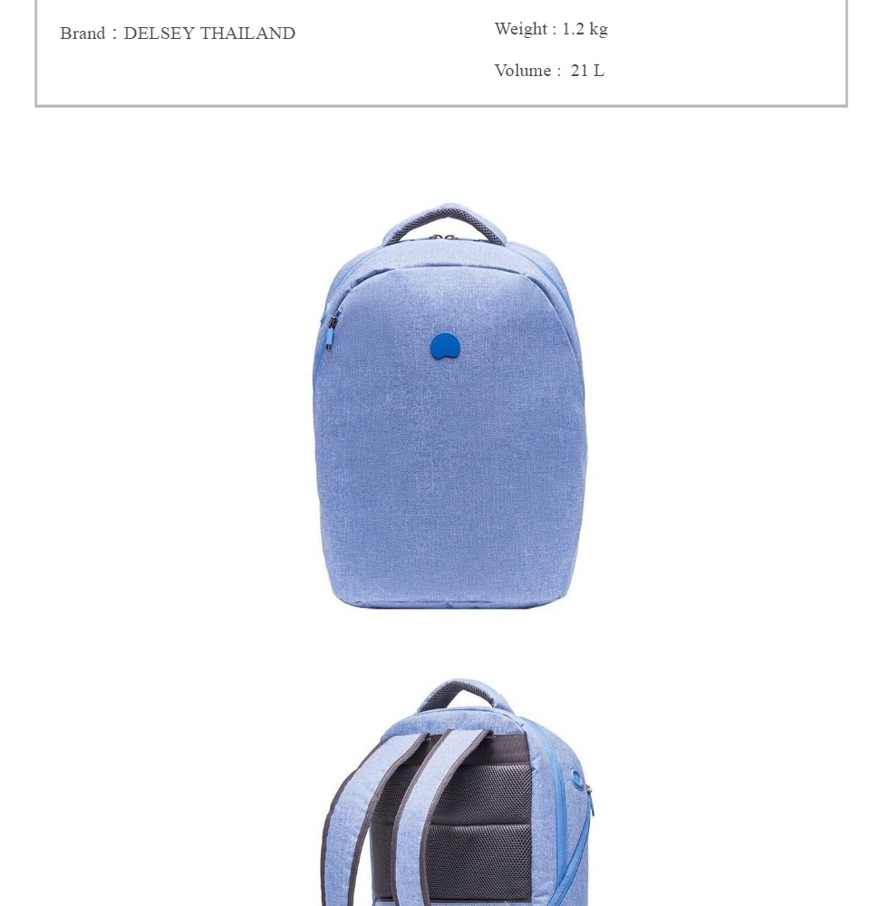 Delsey hotsell espace backpack