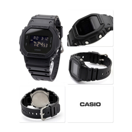 ภาพที่ให้รายละเอียดเกี่ยวกับ Casio G-Shock นาฬิกาข้อมือผู้ชาย สายเรซิ่น รุ่น GX-56BB-1DR,DW-5600HR,DW-5600BB-1สีดำ ,BABY BGD-560-7DR ขาว