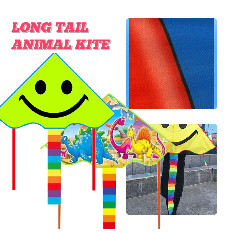 เกี่ยวกับสินค้า ว่าว ว่าวลายการ์ตูน ว่าว​ผ้า ว่าว​ข้างทาง​ ว่าวแฟนซี  Cartoon  Kite  Or Sports Animation Flying Kites ว่าวรูปสัตว์น่ารักๆ ขนาด 65*15 ซม ไม่แถมเชือกSP97
