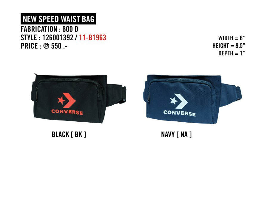 converse new speed waist bag