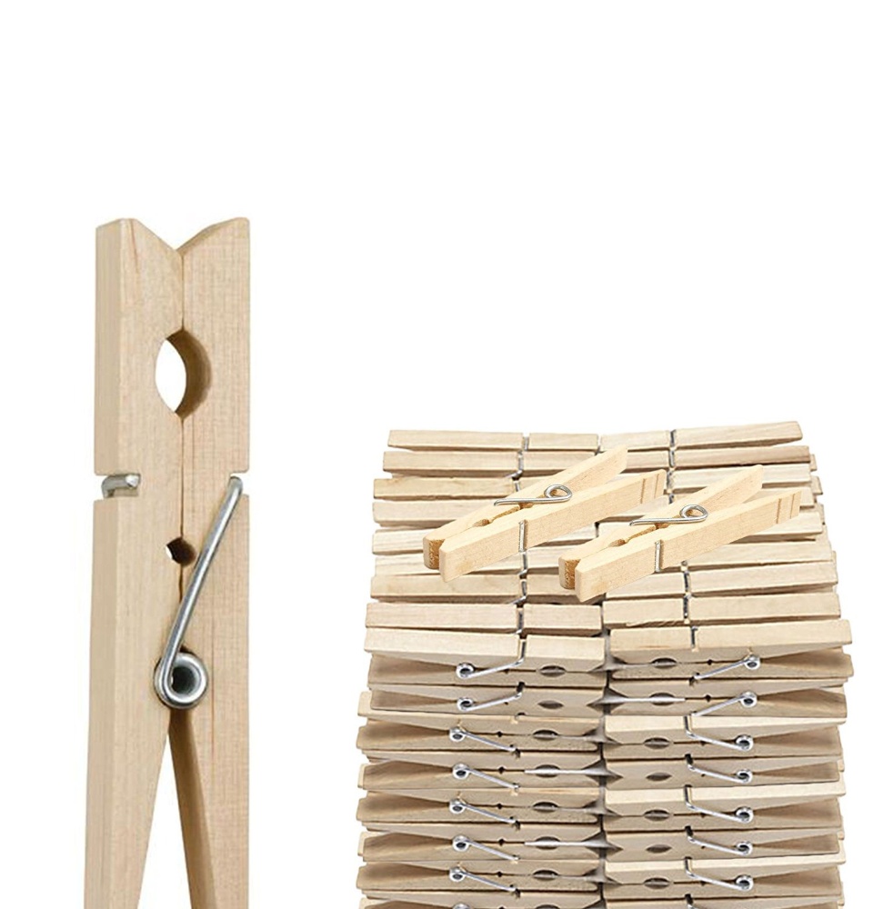 Addis Wooden Clothes Pegs